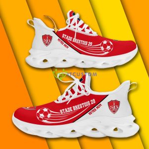 Stade Brestois 29 Sport Shoes Ligue 1 And Ligue 2 Custom Name Max Soul Sneakers - Stade Brestois 29_4