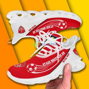 Stade Brestois 29 Sport Shoes Ligue 1 And Ligue 2 Custom Name Max Soul Sneakers - Stade Brestois 29_5