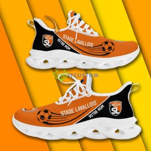 Stade Lavallois Sport Shoes Ligue 1 And Ligue 2 Custom Name Max Soul Sneakers - Stade Lavallois_4