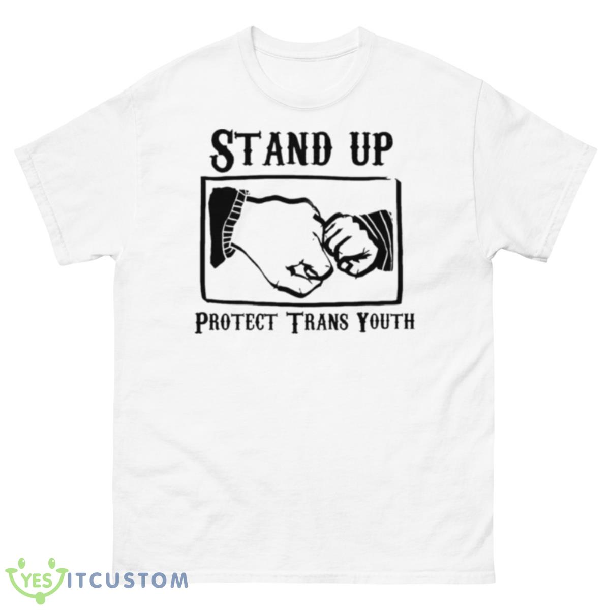 Stand Up Protect Trans Youth Shirt 10 Stand Up Protect Trans Youth Shirt - 500 Men’s Classic Tee Gildan