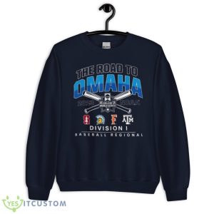 Stanford 2023 NCAA Division I Baseball Regional The Road To Omaha shirt 7 Stanford 2023 NCAA Division I Baseball Regional The Road To Omaha shirt - Unisex Crewneck Sweatshirt-1