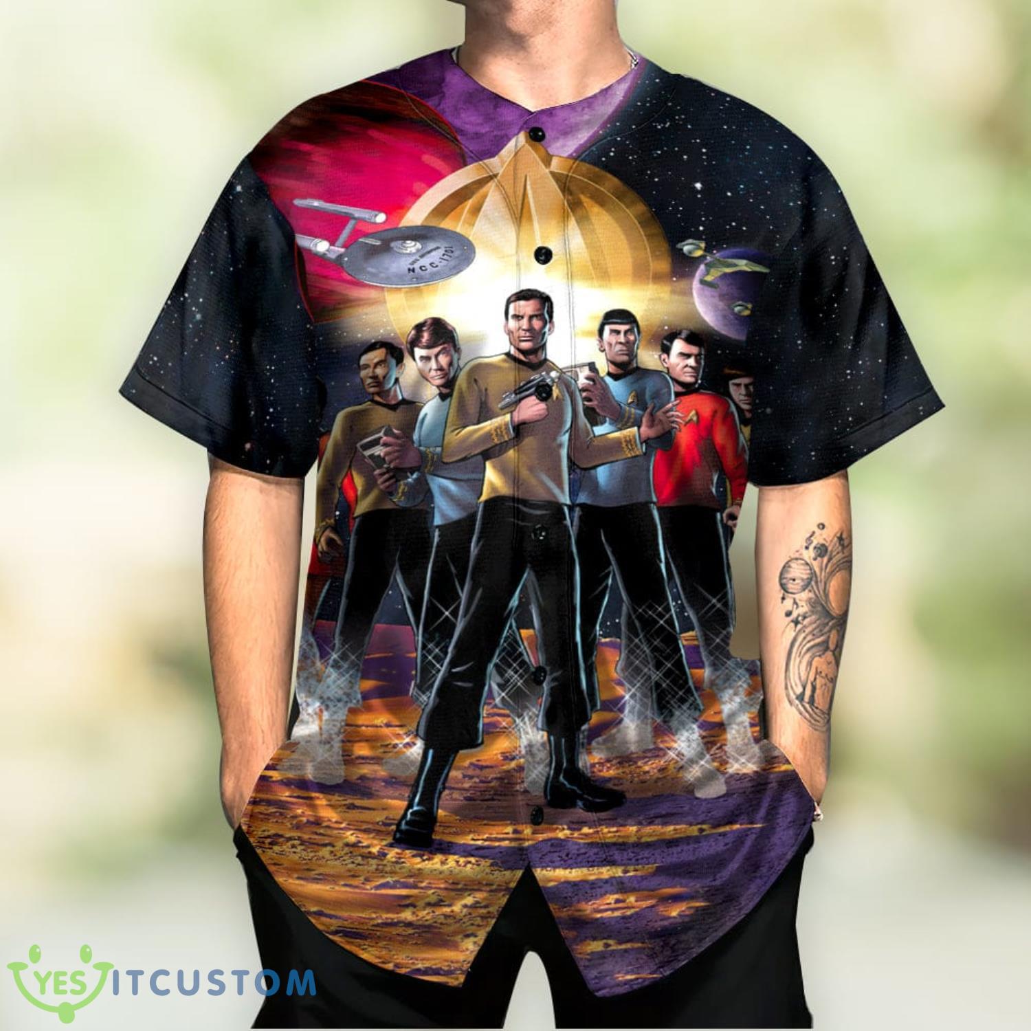 Star Trek 103 Baseball Jersey Shirt For Men And Women 6 Star Trek 103 Baseball Jersey Shirt For Men And Women Product Photo 2