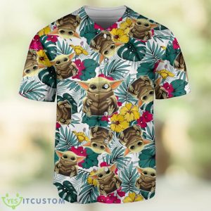 Star Wars Baby Yoda Baseball Jersey Shirt For Men And Women Product Photo 1