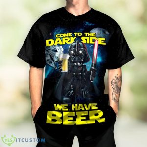 Star Wars Darth Vader Dark Side Beer Baseball Jersey Shirt For Men And Women 3 Star Wars Darth Vader Dark Side Beer Baseball Jersey Shirt For Men And Women Product Photo 2