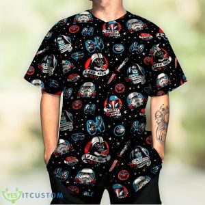 Star Wars Darth Vader Storm Trooper Dark Side Black Baseball Jersey Shirt For Men And Women Product Photo 2