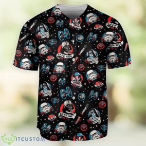 Star Wars Darth Vader Storm Trooper Dark Side Black Baseball Jersey Shirt For Men And Women Product Photo 1