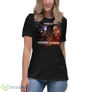 Static X Sevendust And Dope Announce The Machine Killer Tour Shirt - Women's Relaxed Short Sleeve Jersey Tee