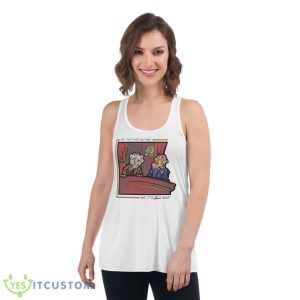 Statler And Waldorf The Hecklers Shirt 8 Statler And Waldorf The Hecklers Shirt - Women's Flowy Racerback Tank