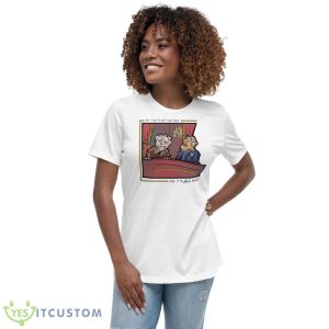 Statler And Waldorf The Hecklers Shirt 9 Statler And Waldorf The Hecklers Shirt - Women's Relaxed Short Sleeve Jersey Tee