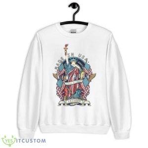 Statue Of Liberty New York Art Toddler T Shirt - Unisex Heavy Blend Crewneck Sweatshirt