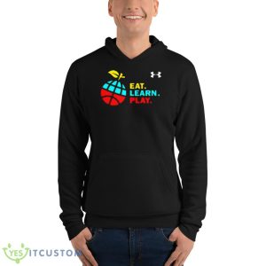 Stephen Curry Eat Learn Play 2023 Shirt - Unisex Fleece Pullover Hoodie