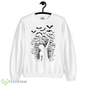 Strat Bat Silhouette Jim Steinman Shirt - Unisex Heavy Blend Crewneck Sweatshirt