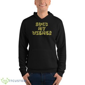 Suck My Wiener Shirt - Unisex Fleece Pullover Hoodie
