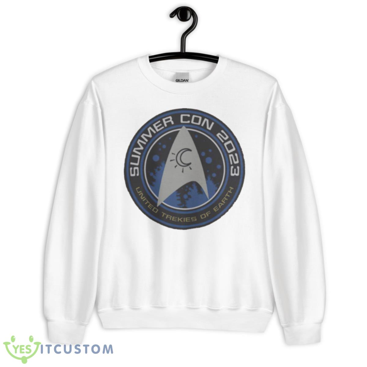 Summer con 2023 United trekies of earth shirt 2 Summer con 2023 United trekies of earth shirt - Unisex Heavy Blend Crewneck Sweatshirt