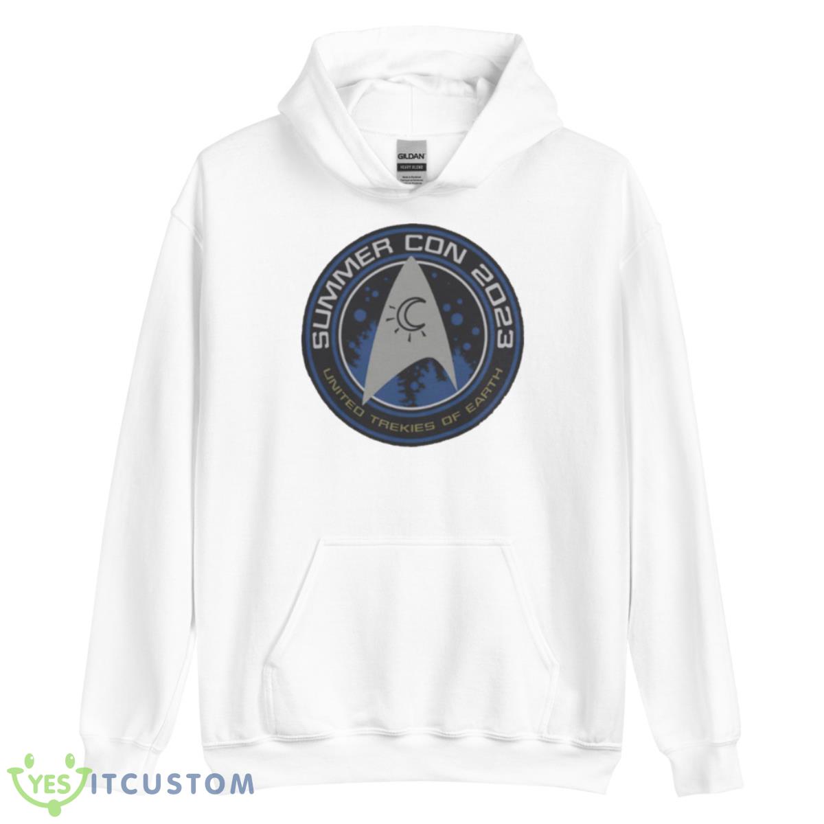 Summer con 2023 United trekies of earth shirt 11 Summer con 2023 United trekies of earth shirt - Unisex Heavy Blend Hooded Sweatshirt
