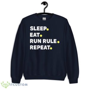 Summer Of George Sleep Eat Run Rule Repeat Shirt - Unisex Crewneck Sweatshirt-1