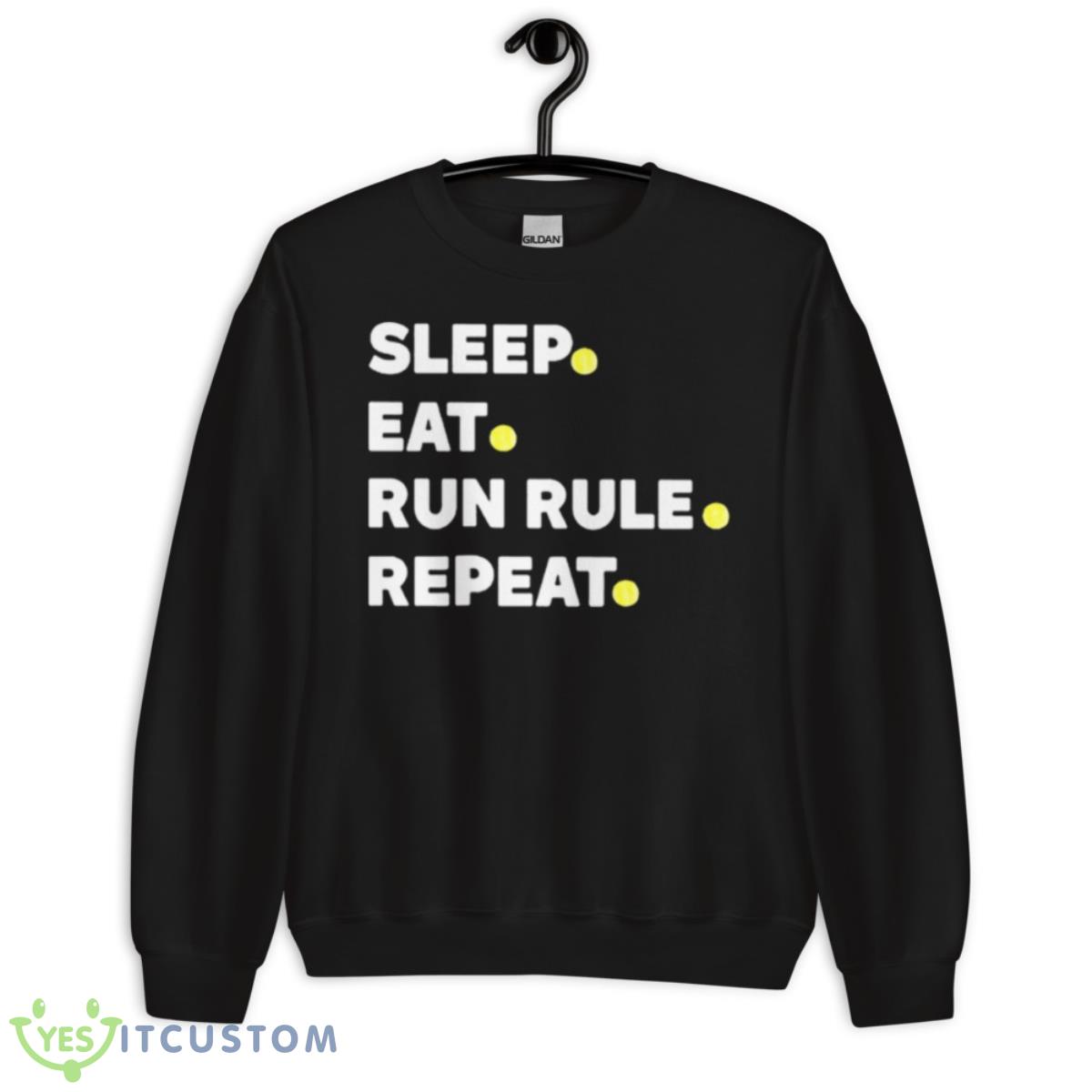 Summer Of George Sleep Eat Run Rule Repeat Shirt 3 Summer Of George Sleep Eat Run Rule Repeat Shirt - Unisex Crewneck Sweatshirt