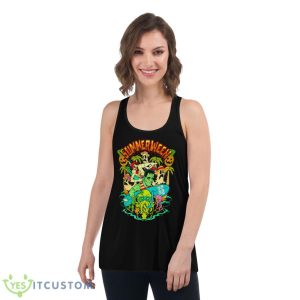 Summerween Summer Shirt - Women's Flowy Racerback Tank
