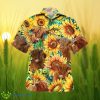 Sunflower Highland Cattle All Printed 3D Hawaiian Shirt For Men Women Product Photo 1