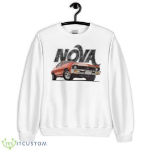 Super Nova Vintage Car Shirt - Unisex Heavy Blend Crewneck Sweatshirt