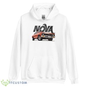 Super Nova Vintage Car Shirt - Unisex Heavy Blend Hooded Sweatshirt