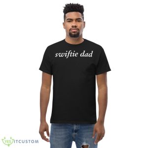 Swiftie dad Black T Shirt Mockup 9 Swiftie dad Black T Shirt Mockup - Men’s Classic Tee Gildan 5000