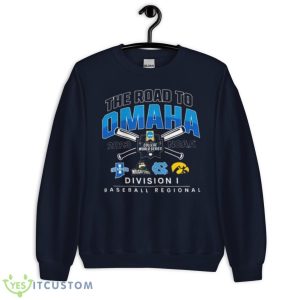 Sycamores 2023 NCAA Division I Baseball Regional The Road To Omaha shirt - Unisex Crewneck Sweatshirt-1