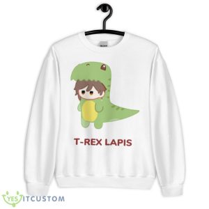 T Rex Lapis Zhongli Genshin Impact Shirt - Unisex Heavy Blend Crewneck Sweatshirt