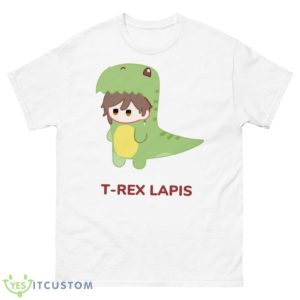 T Rex Lapis Zhongli Genshin Impact Shirt - 500 Men’s Classic Tee Gildan