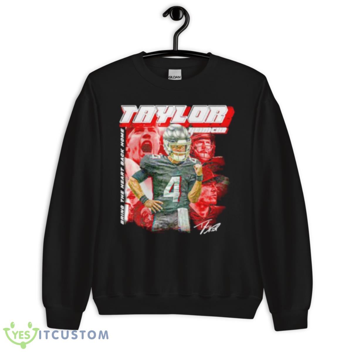 Taylor Heinicke Bring The Heart Back Home Signature Shirt 13 Taylor Heinicke Bring The Heart Back Home Signature Shirt - Unisex Crewneck Sweatshirt