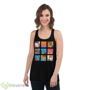 Team Fortpop Battlefield shirt - Women's Flowy Racerback Tank