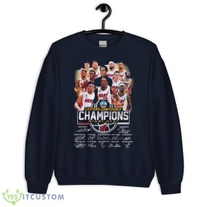 Team Miami Heat 2023 Eastern Conference Champions Signatures shirt - Unisex Crewneck Sweatshirt-1