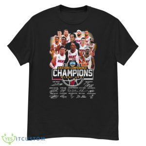 Team Miami Heat 2023 Eastern Conference Champions Signatures shirt - G500 Men’s Classic T-Shirt