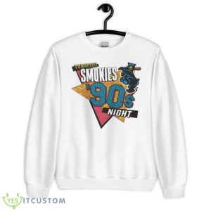 Tennessee Smokies 90’s Night Logo Blue Shirt - Unisex Heavy Blend Crewneck Sweatshirt