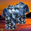 Tennessee Titans NFL Hawaiian Shirt Graphic Tropical Pattern New Trend Summer For NFL Football Fans Product Photo 1