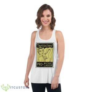 Tentacles Graphic Ugly Americans Office Shirt - Women's Flowy Racerback Tank