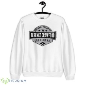 Terence Crawford The Legend Tag Shirt - Unisex Heavy Blend Crewneck Sweatshirt