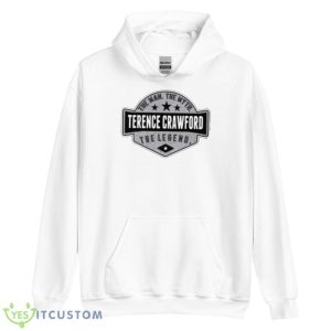 Terence Crawford The Legend Tag Shirt - Unisex Heavy Blend Hooded Sweatshirt