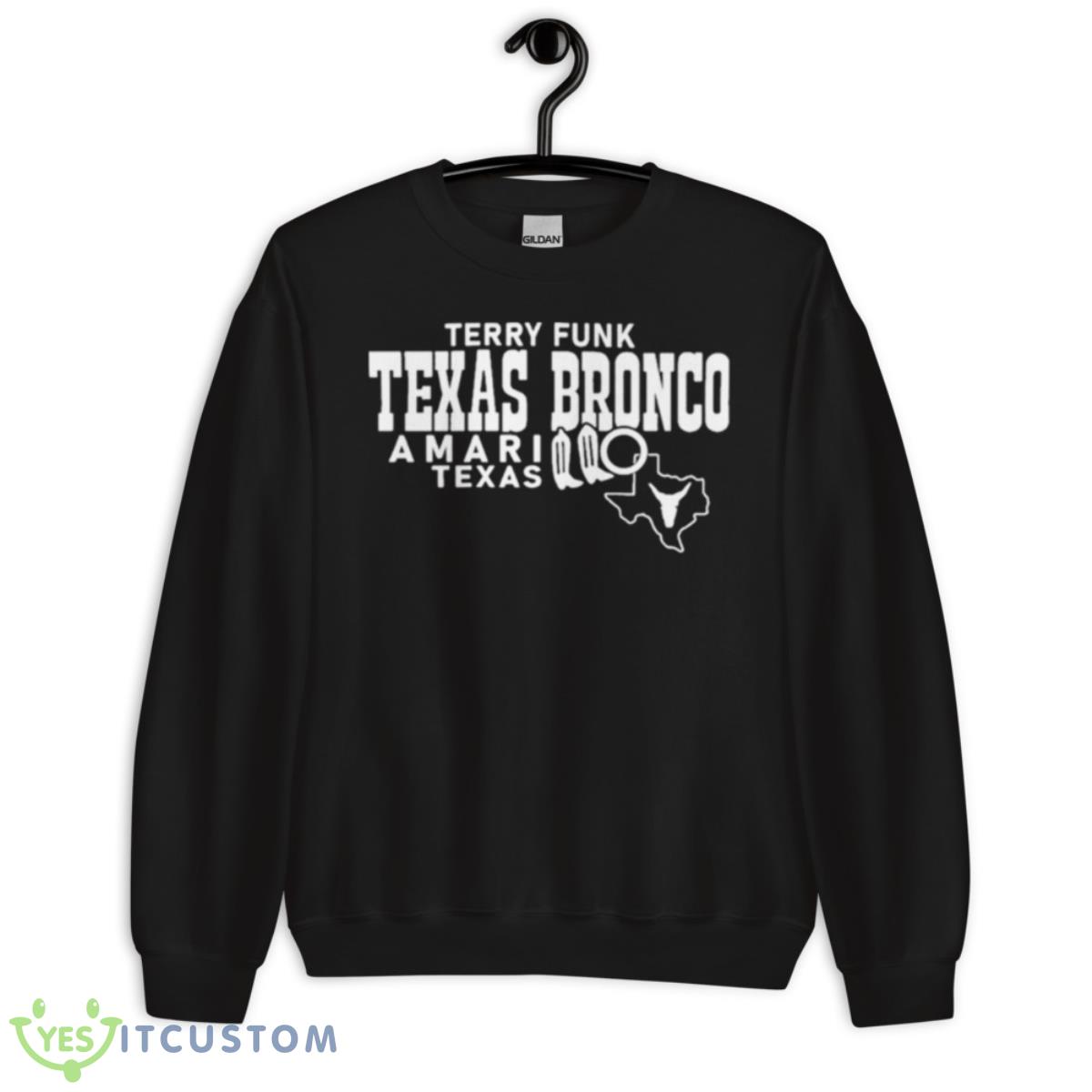 Terry Fund Texas Bronco Amarillo Texas Shirt 13 Terry Fund Texas Bronco Amarillo Texas Shirt - Unisex Crewneck Sweatshirt