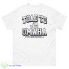 Texas Christian University Baseball 2023 College World Series Toad to Omaha T Shirt - 500 Men’s Classic Tee Gildan