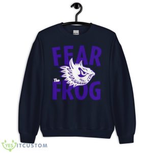 Texas Christian University Fear The Frog Shirt - Unisex Crewneck Sweatshirt-1