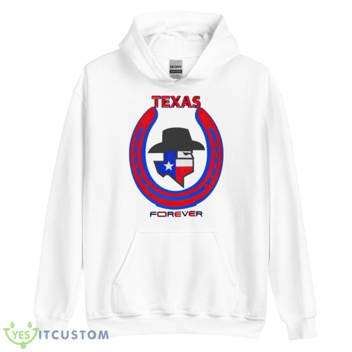 Texas Forever Shirt 3 Texas Forever Shirt - Unisex Heavy Blend Hooded Sweatshirt