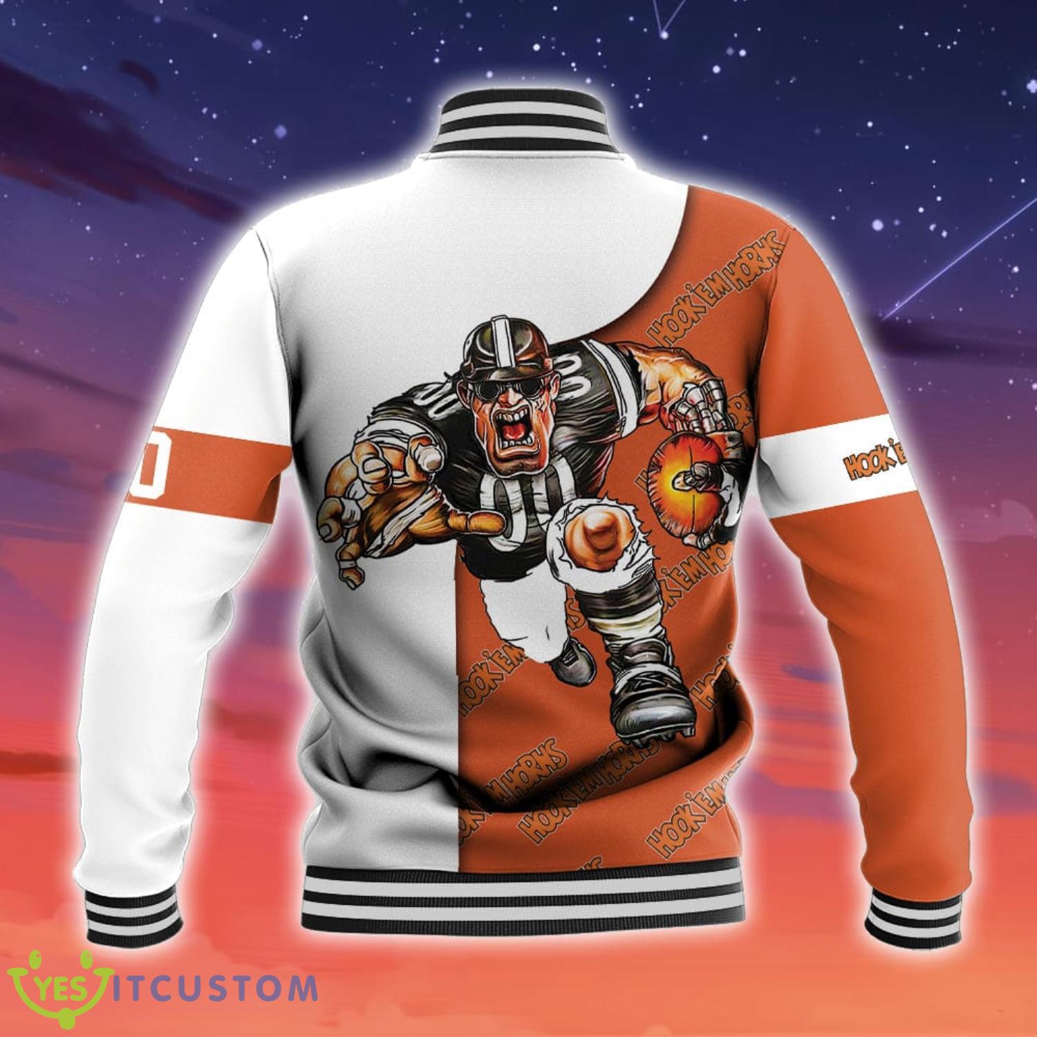 Texas Longhorns Baseball Jacket Gift For Fan NCAA 1 6 Texas Longhorns Baseball Jacket Gift For Fan NCAA 1 Product Photo 2