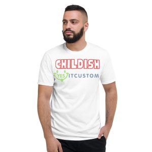 Tgf Jay Swingler Childish Text shirt - 980 Lightweight Fashion Short Sleeve T-Shirt