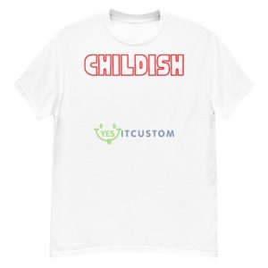 Tgf Jay Swingler Childish Text shirt - Men’s Classic Tee Gildan 5000