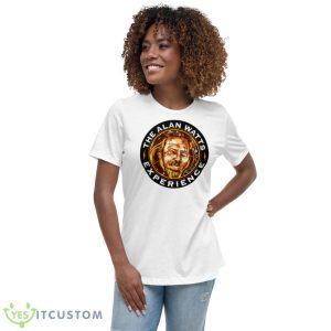 The Alan Watts Joe Rogan Experience Shirt - Women's Relaxed Short Sleeve Jersey Tee
