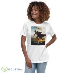 The BatFlash The Flash T Shirt - Women's Relaxed Short Sleeve Jersey Tee
