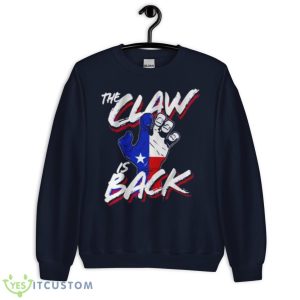 The Claw Is Back Shirt - Unisex Crewneck Sweatshirt-1