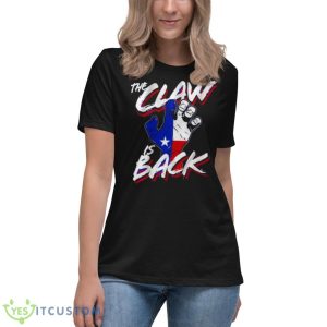 The Claw Is Back Shirt - Women's Relaxed Short Sleeve Jersey Tee