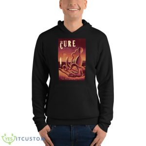 The Cure 5 31 2023 Moda Center Portland OR Shirt - Unisex Fleece Pullover Hoodie